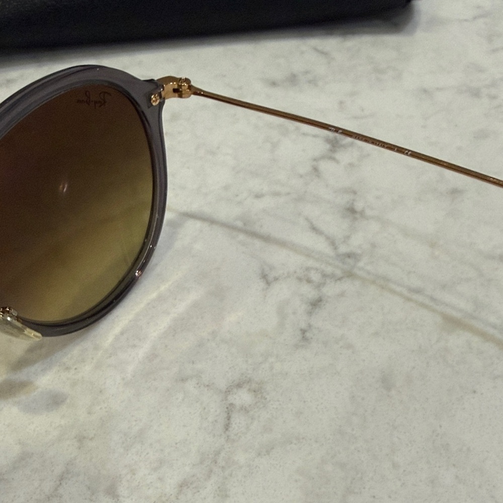 Ray-Ban Metallic Purple Sunglasses - Picture 3 of 7